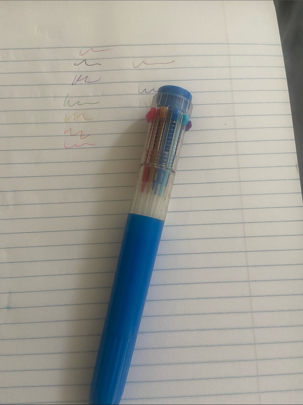 Multicolor 10-Color Click Pen - Picture 2 of 9